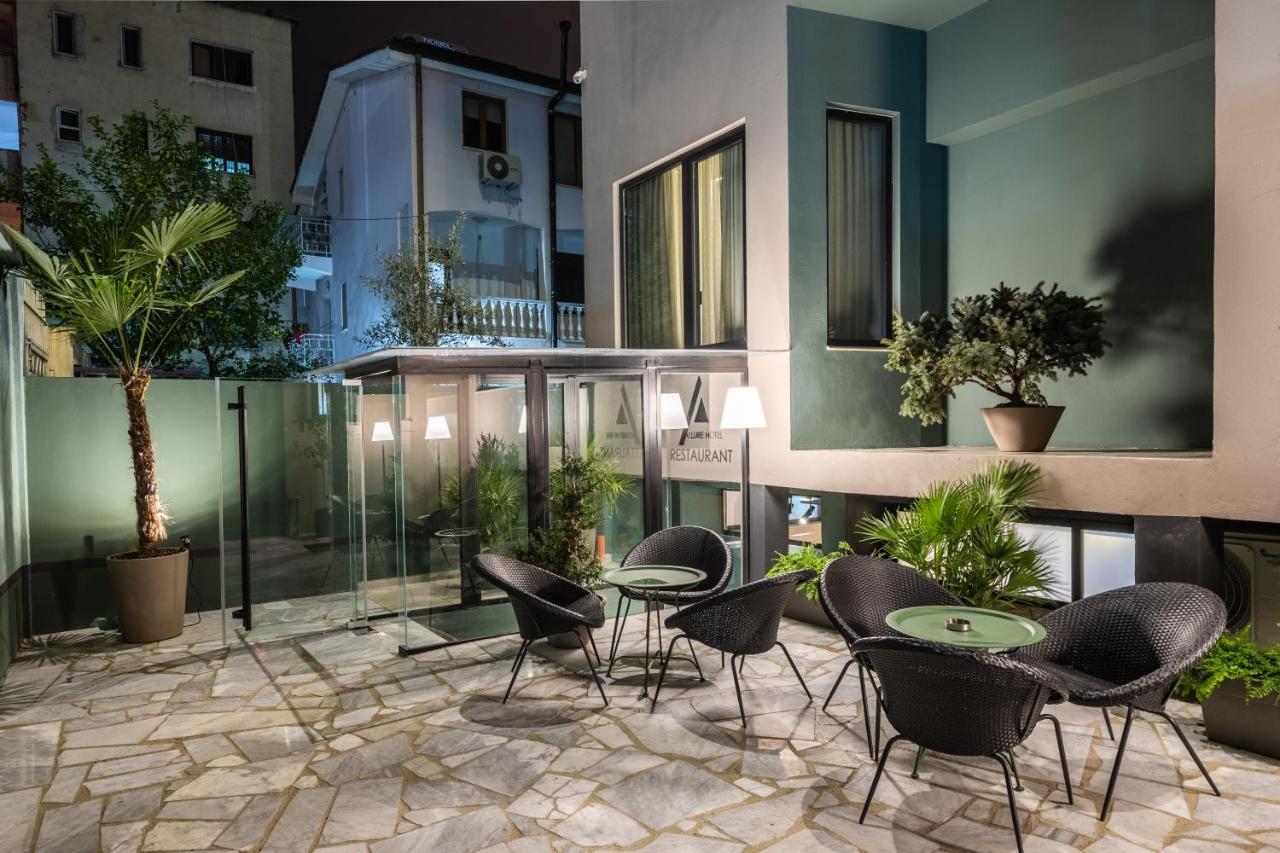 Allure Boutique Hotel Tirana Exterior foto